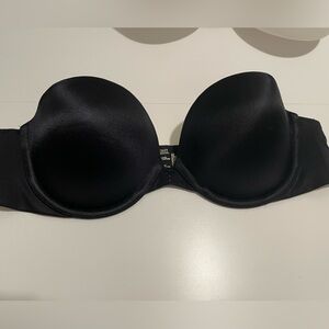Victoria's Secret Brand Biofit Multi-Way Strapless Bra Size 34B Black